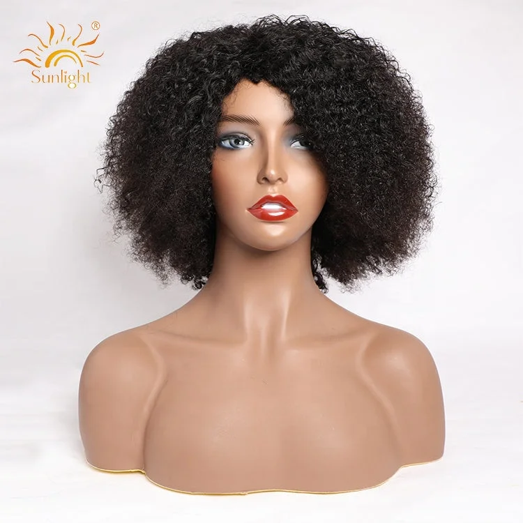 machine curly wig