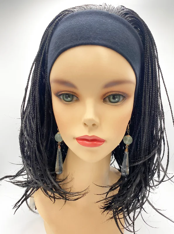 3005 - Braids with Headband - Synthetic