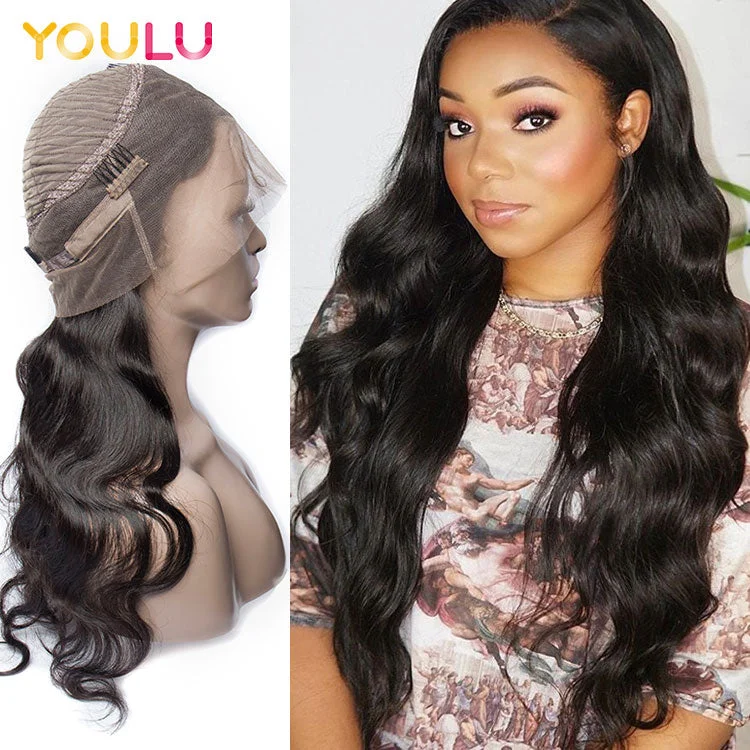 360 Lace Frontal Wig Hd Lace Wig Human Hair Brazilian Remy Hair 40 Inch Body Wave Lace Front Wig For Black Women