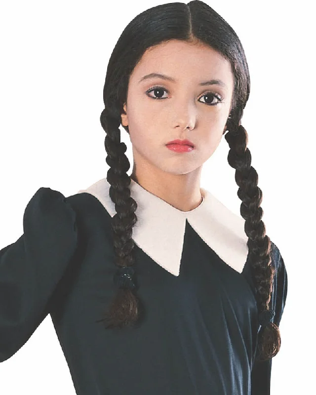 Addams Family Wednesday Girls Wig