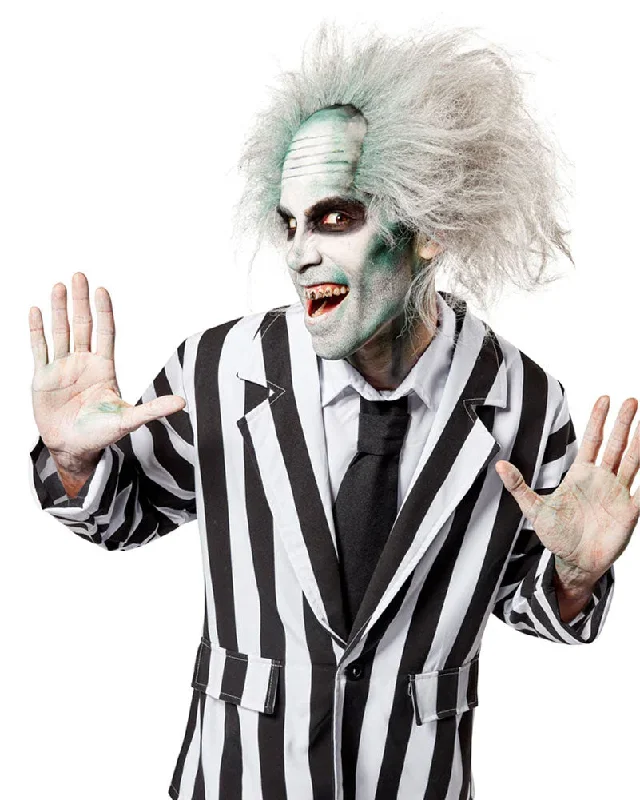 Beetlejuice Grey Wig