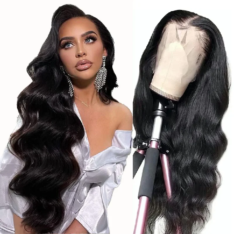 Cheap Body Wave 13X6 Lace Front Wig Wholesale Brazilian Natural Human Hair Wigs For Black Women 13X4 Hd Lace Frontal Wig Vendors