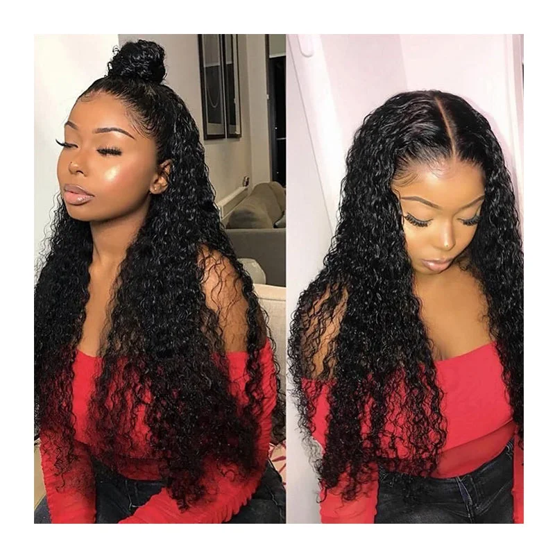 Free Sample Brazilian 360 Lace Front Wigs Virgin Human Hair Wigs HD Lace 13x4 13x6 Pre Pluck Lace Frontal Wigs For Black Women