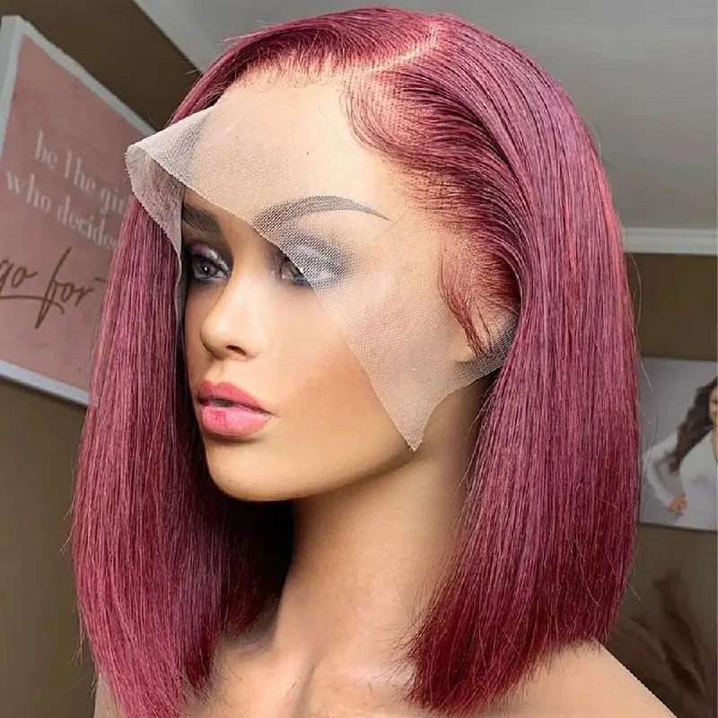 T-part lace wig