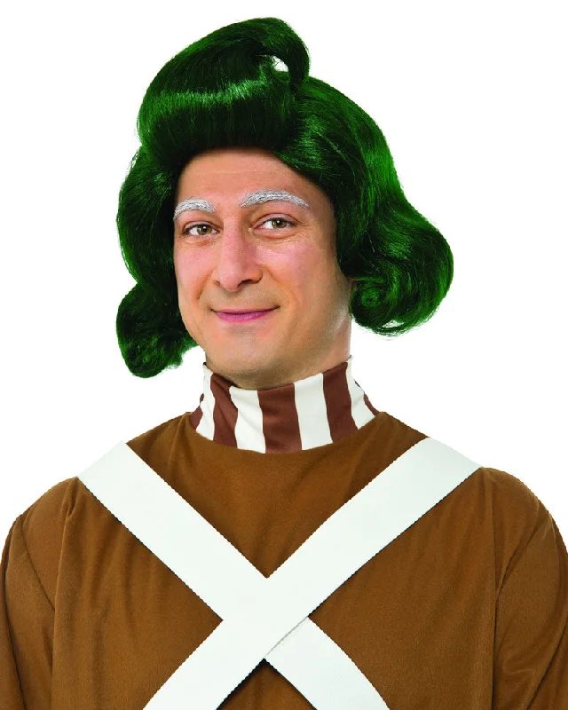 Oompa Loompa Short Green Wig