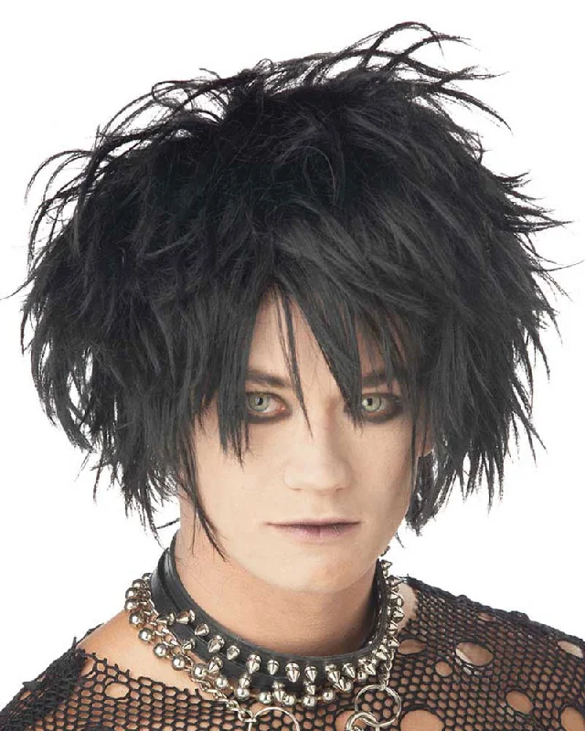 Scissorhand Fiend Black Wig