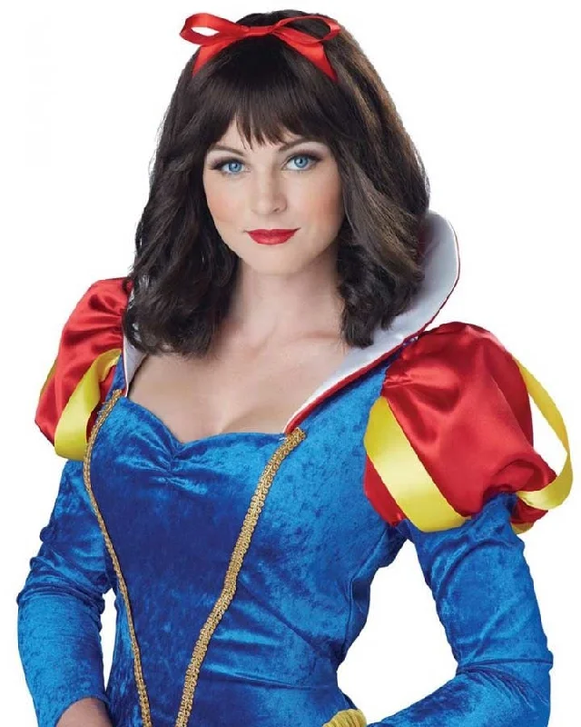 Snow White Short Black Wig