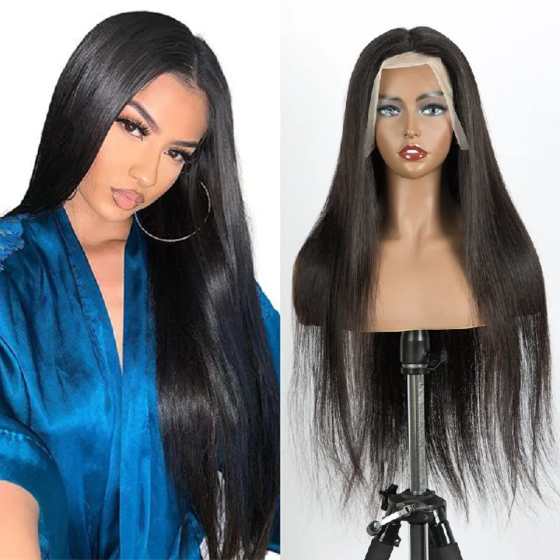 Straight Wave Transparent Hd Full Lace Human Hair Wig, Brazilian 360 Lace Frontal Wigs, 13x4 Human Hair Hd Lace Front Wigs