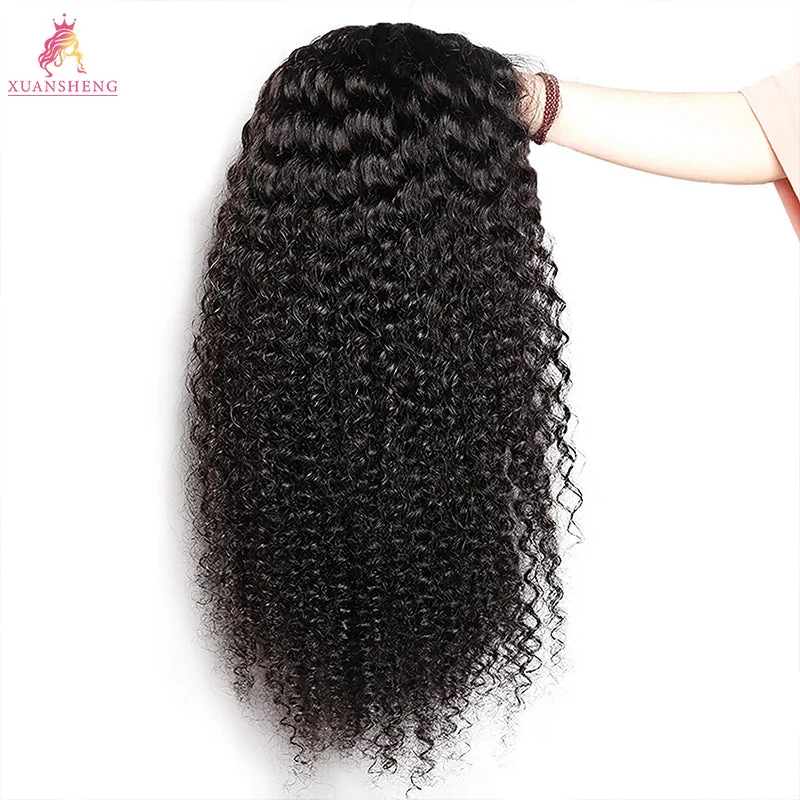 Transparent Glueless HD Human Hair Lace Front Wigs, Straight 360 Frontal Full Lace Human Hair Wigs For Black Women