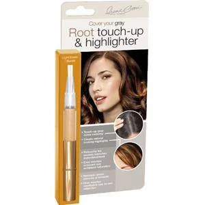 IRENE GARI COVER YOUR GRAY ROOT TOUCH UP AND HIGHLIGHTER LIGHT BROWN .07 OZ