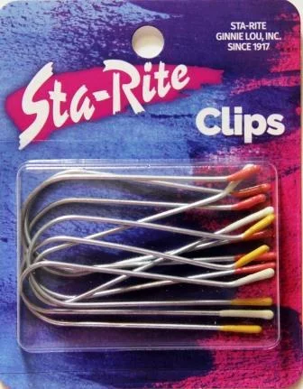 STA RITE HOT ROLLER CLIPS ASSORTED-8 CT. 144