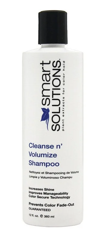 SMART SOLUTIONS CLEANSE N VOLUMIZE SHAMPOO 12 OZ