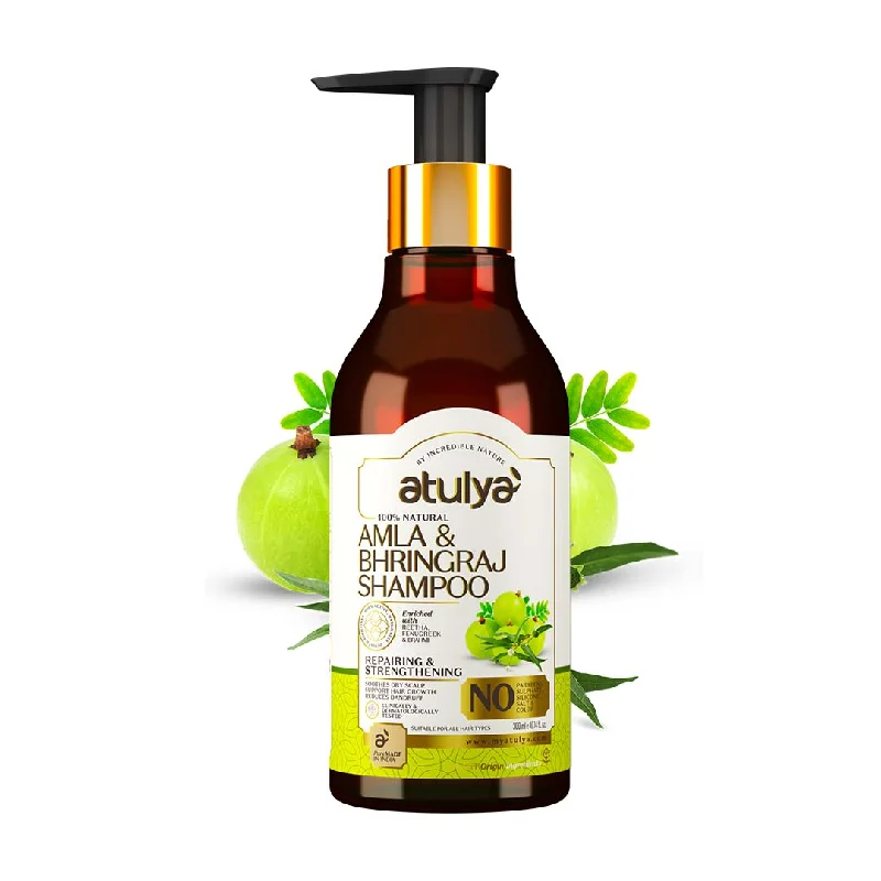 atulya Amla & Bhringraj Shampoo - 300ml (Add 4 Products in the Cart & Get 2 Free Product Use Code: B2G2)