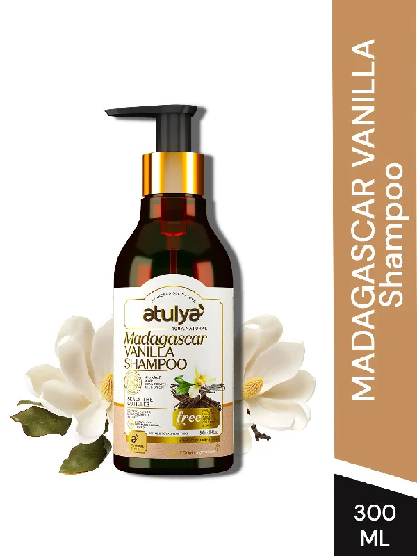 atulya Madagascar Vanilla Hair Shampoo - 300ml (Buy 3 Products & Get Rs.300 Off)