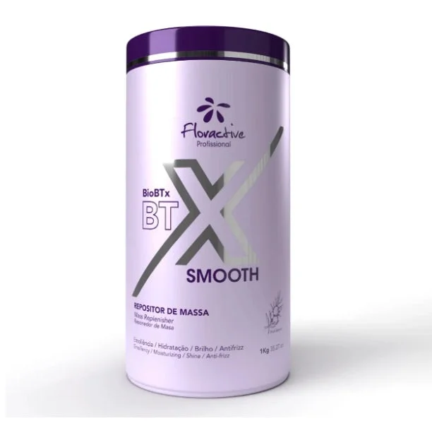 BioBtx Smooth Volume Reducer Anti Frizz Toner Deep Hair Mask 1Kg - Floractive