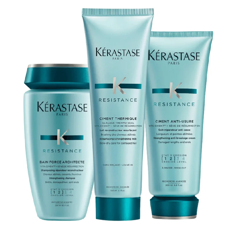 Kerastase Resistance Trio Bundle - For Damaged Hair