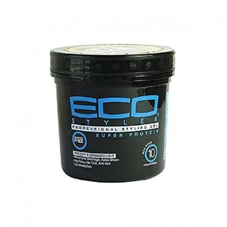 Ecoco Style Gel Black Super 16 Oz