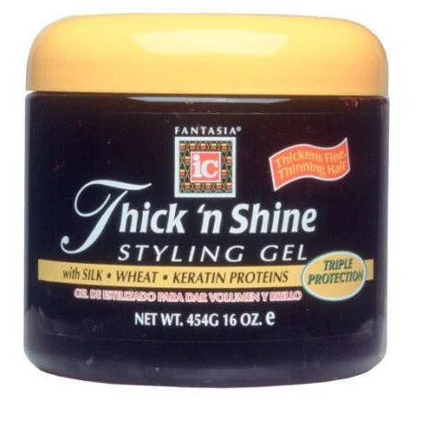 Fantasia Thick 'N Shine Styling Gel 16 Oz