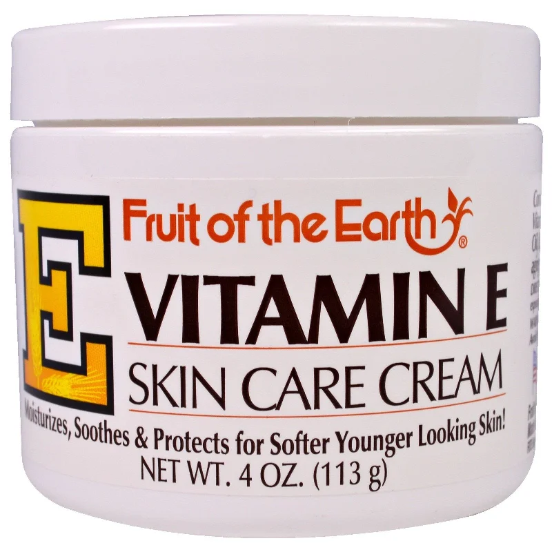 Fruit Of The Earth Bogo Cream Vitamin E – 4 Ounce Jar (113g)