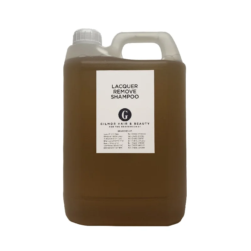 Gilmor Lacquer Removal Shampoo 4L