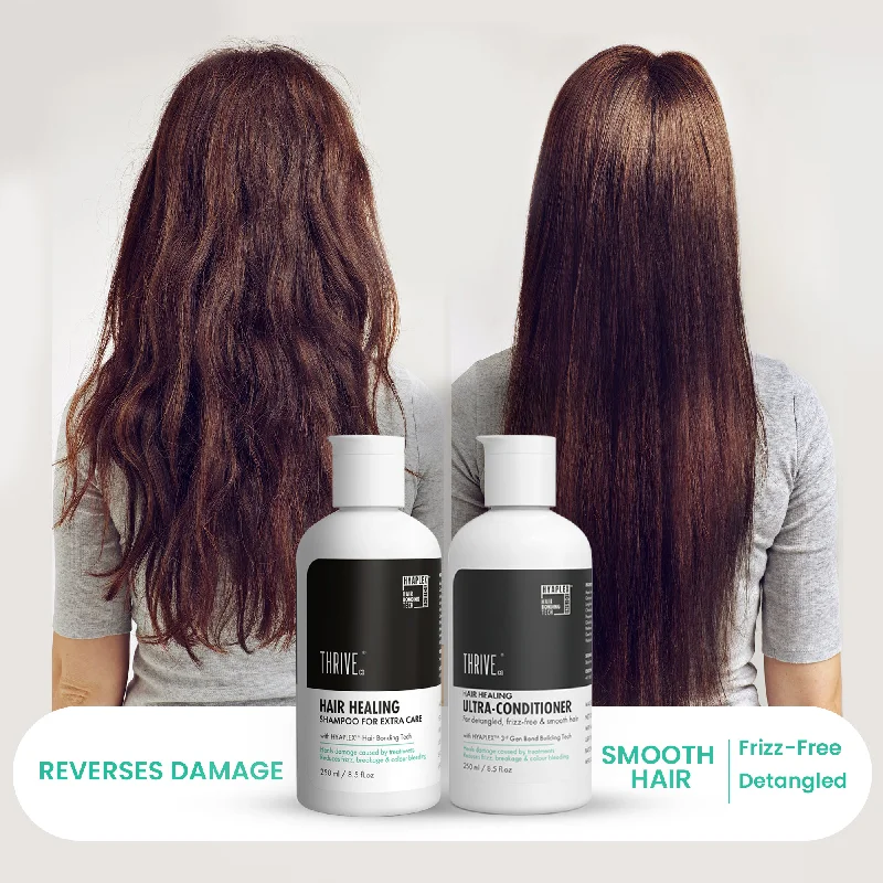 Hair Healing Shampoo (250ml) + ThriveCo Hair Healing Conditioner (250ml) Combo