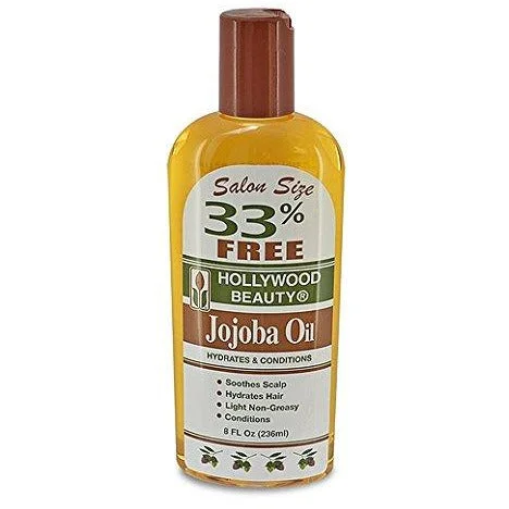 Hollywood Beauty Jojoba Oil Scalp Treatment, 8 Oz