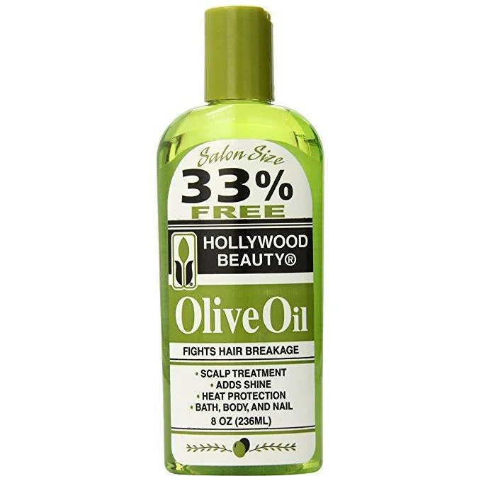 Hollywood Beauty Olive Oil, 8 Ounce