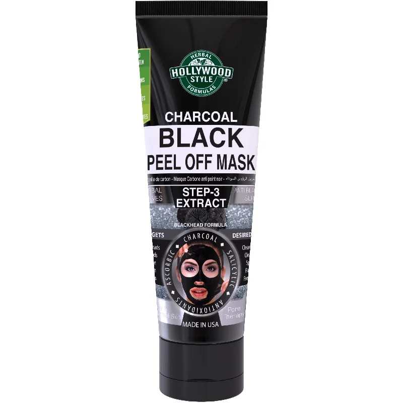 Hollywood Style Black Peel Off Charcoal Mask 3.2 Ounce