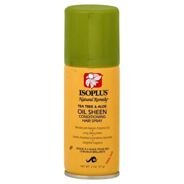 Isoplus Natural Remedy Tea Tree Oil Sheen Spray 2 Oz