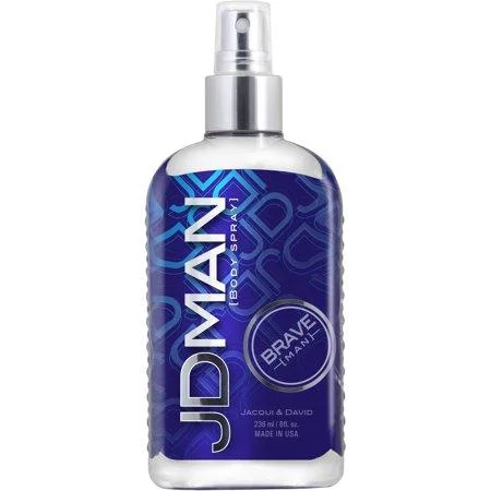 Jacqui & David's Jdman Brave Man Body Spray - 8 Oz