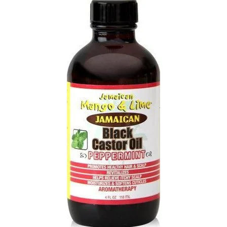 Jamaican Mango And Lime Black Castor Oil Peppermint, 4 Oz