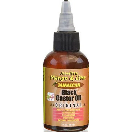 Jamaican Mango & Lime Black Original Castor Oil 2 Oz