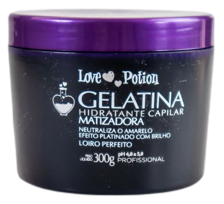 Professional Moisturizer Jelly Blond Toning Gelatine Mask 300g - Love Potion