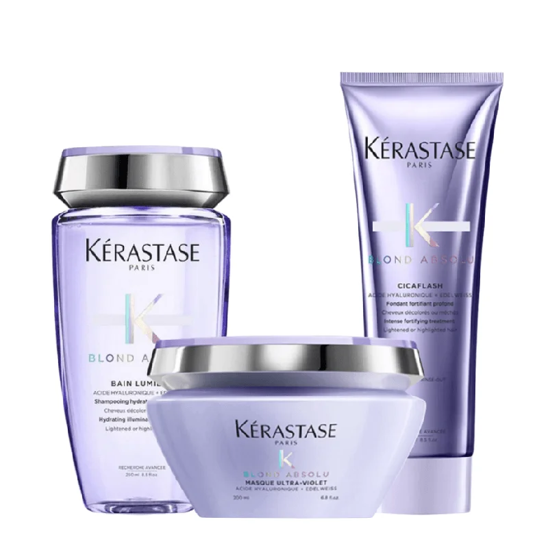 Kerastase Blond Absolu Lumiere Trio Bundle