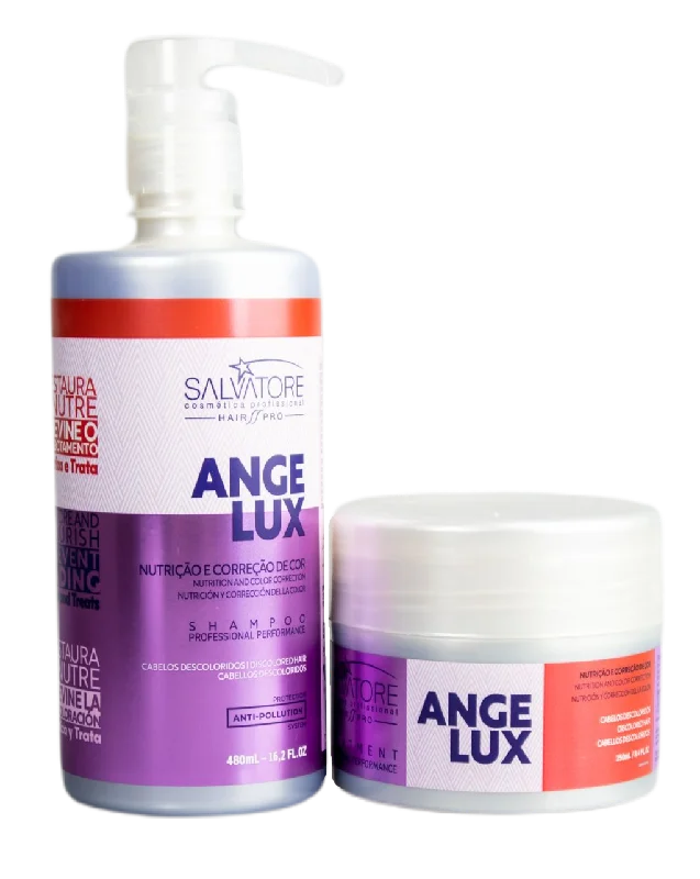 Salvatore Kit Angelux Matizador Shampoo + Conditioner