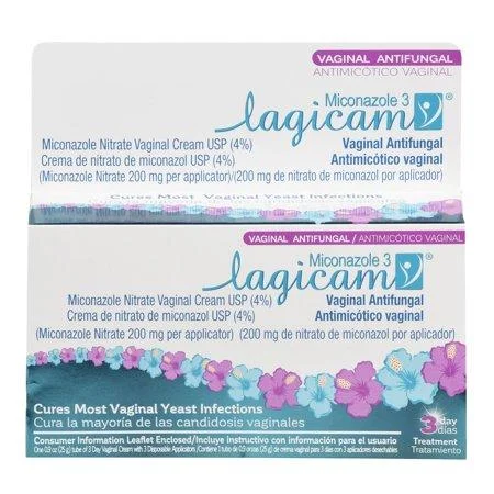 Lagicam Antifungal Miconazole Nitrate 3 Day Vaginal Cream, 0.9 Oz