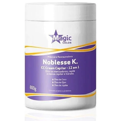 Ojon Coconut Noblesse K. CC Cream 12 in 1 Restorative Mask 800g - Magic Color