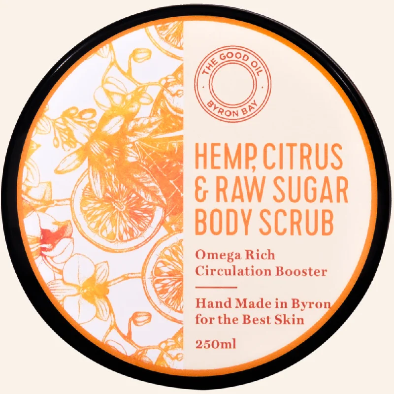 Hemp, Citrus & Raw Sugar Body Scrub