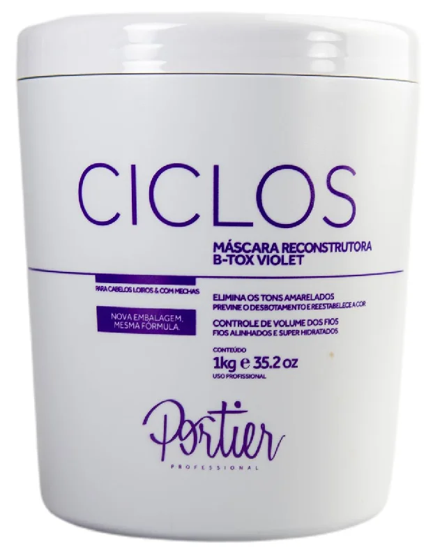 Ciclos B-Tox Volume Control Violet Mask 1KG - Portier