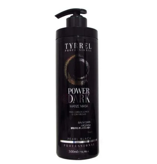 Platinum Effect Tinting Matize Mask Pearl Black Balm Power 500ml - Dark Tyrrel