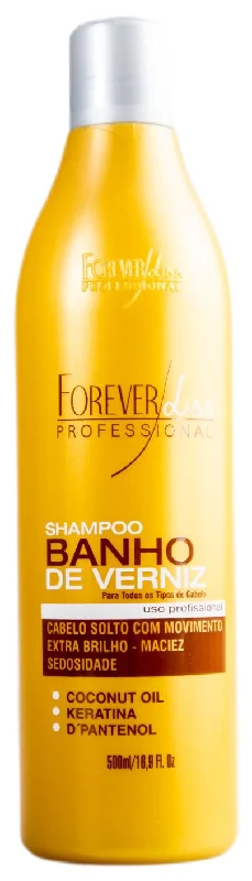 Professional Brazilian Hair Treatment Varnish Bath Shampoo 500ml - Forever Liss