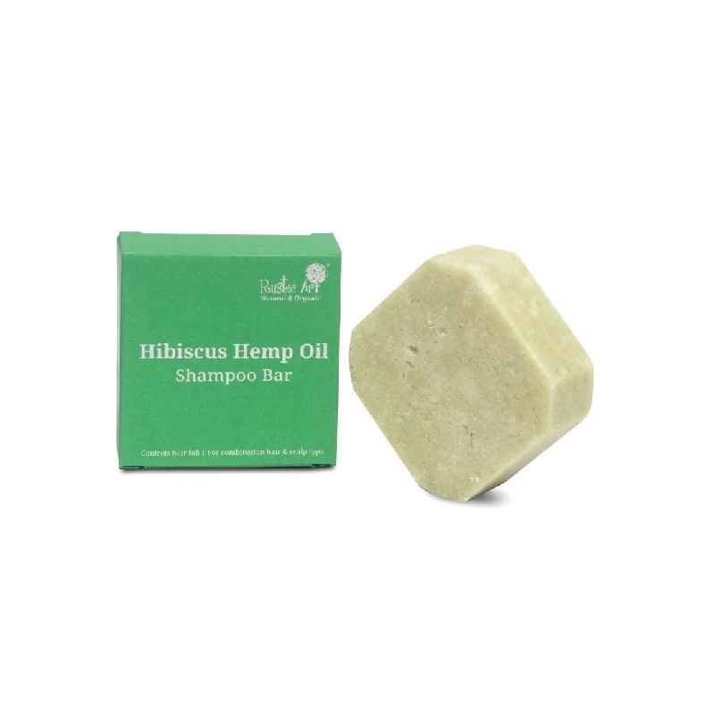 Hibiscus Hemp Oil Shampoo Bar (75gm)