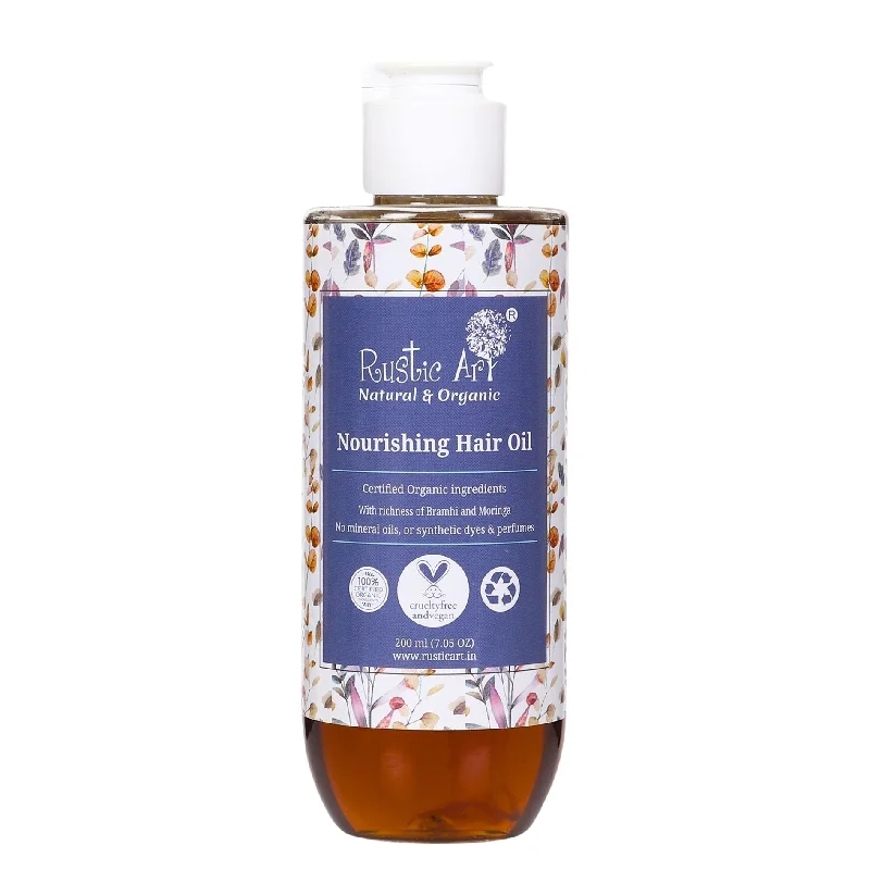 Nourishing Hair Oil with Rosemary & Brahmi