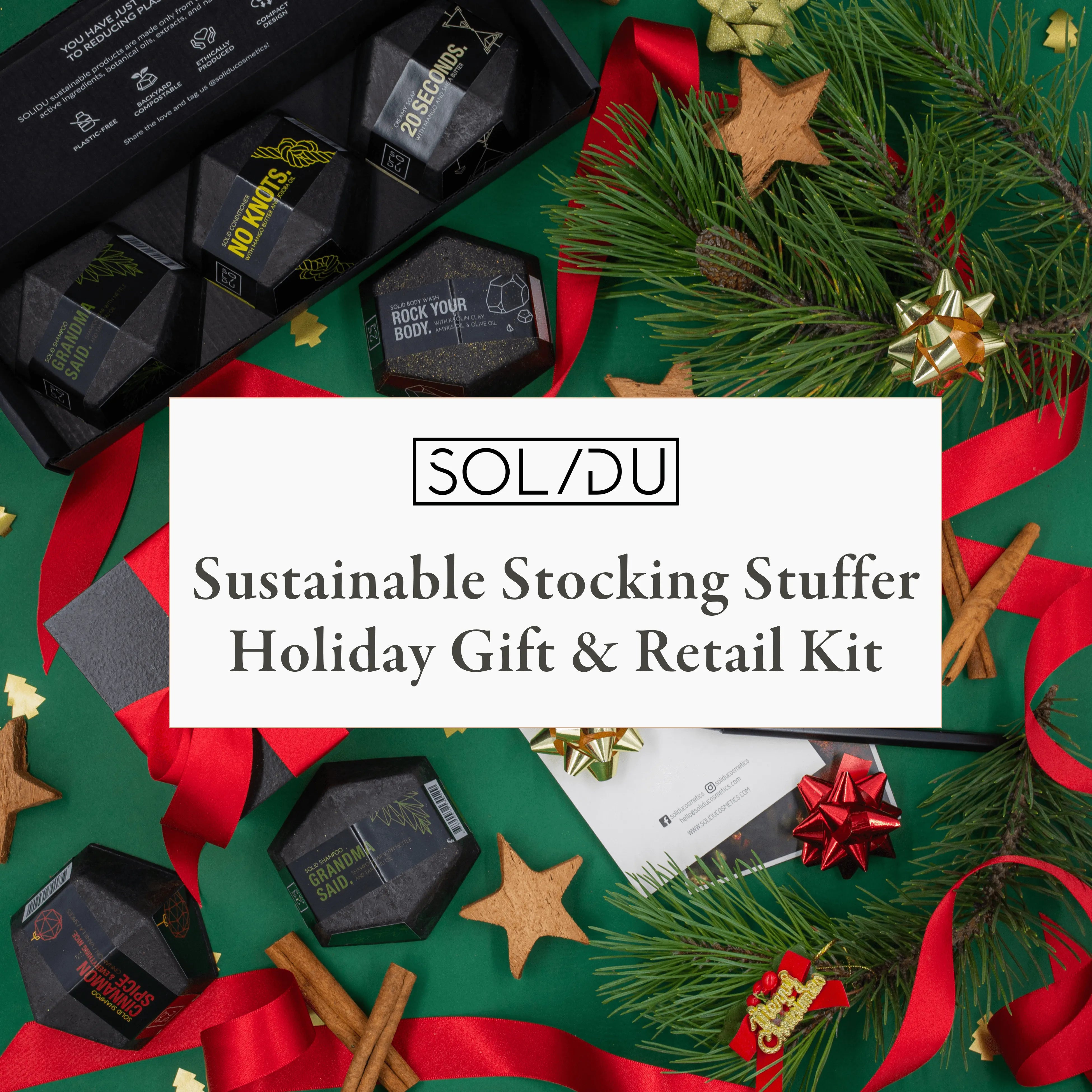 Sustainable Stocking Stuffer Holiday Gift & Retail Kit