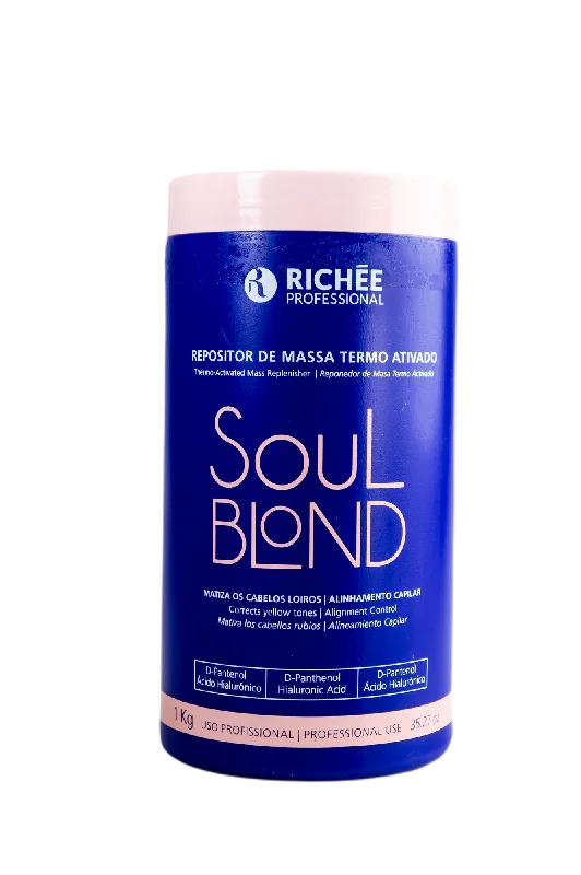 Thermo Activated Mass Replenisher Soul Blond Hair Treatment Mask 1Kg - Richée