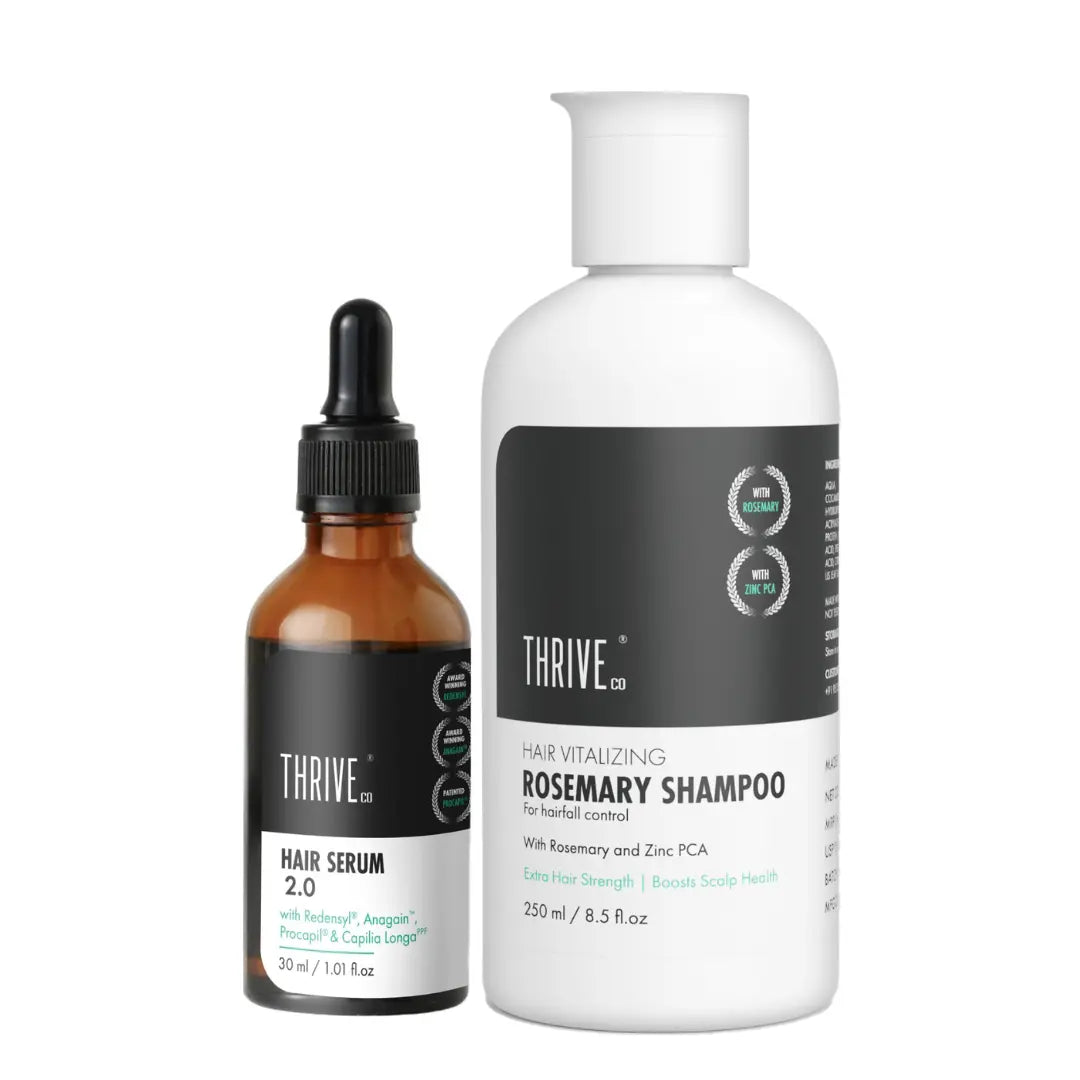 Hair Growth Serum (30ml) & Rosemary shampoo (250ML)