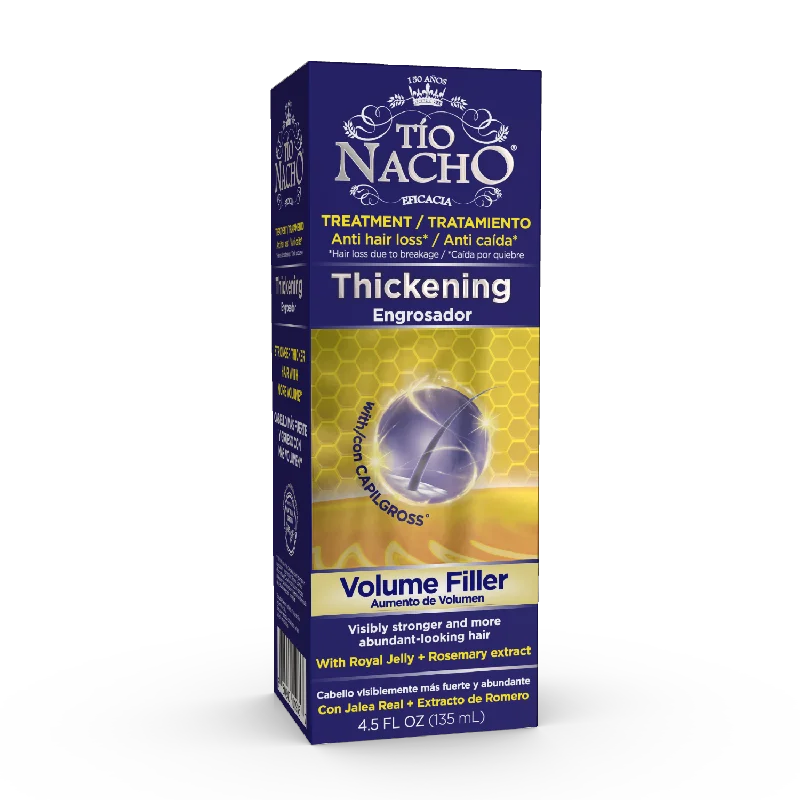 Tio Nacho Thickening Volume Filler with Royal Jelly & Nettle Extract Shampoo - 14 FL OZ. (415 ml) - Case of 12