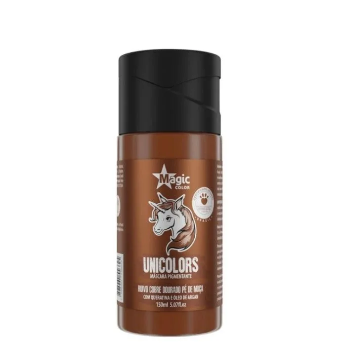 Unicolors Redhead Copper Golden Pé de Moça Pigmenting Mask 150ml - Magic Color