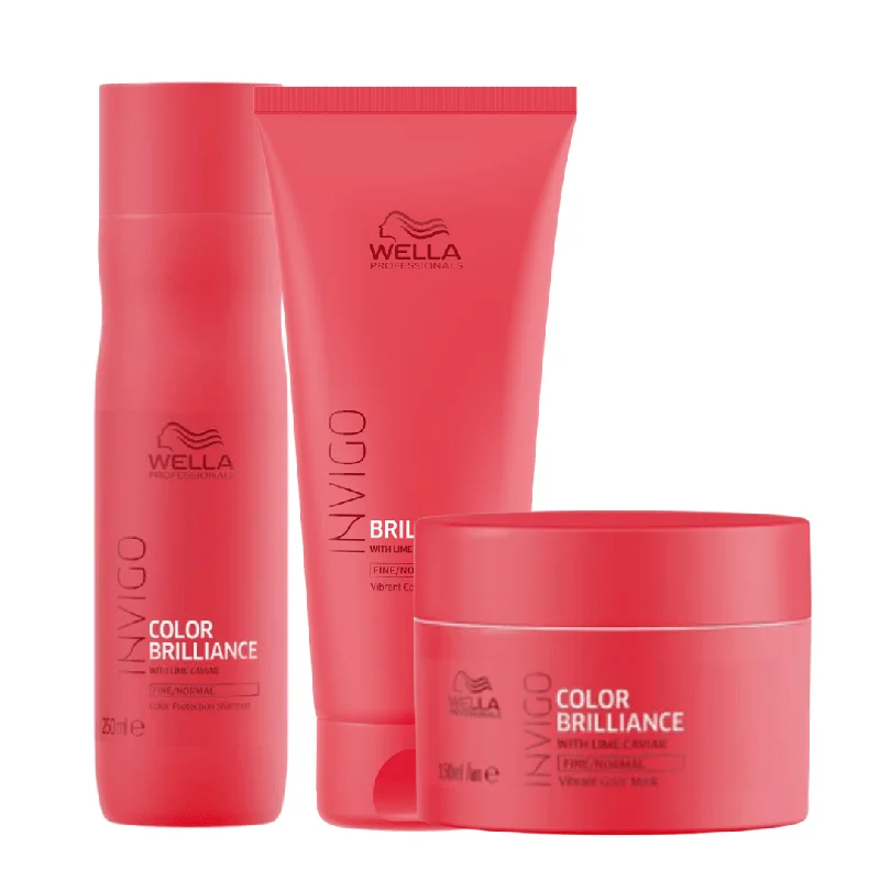 Wella Invigo Color Brilliance Trio Bundle